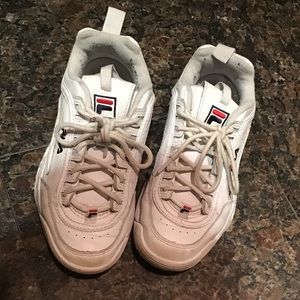 White Fila size 7 1/2